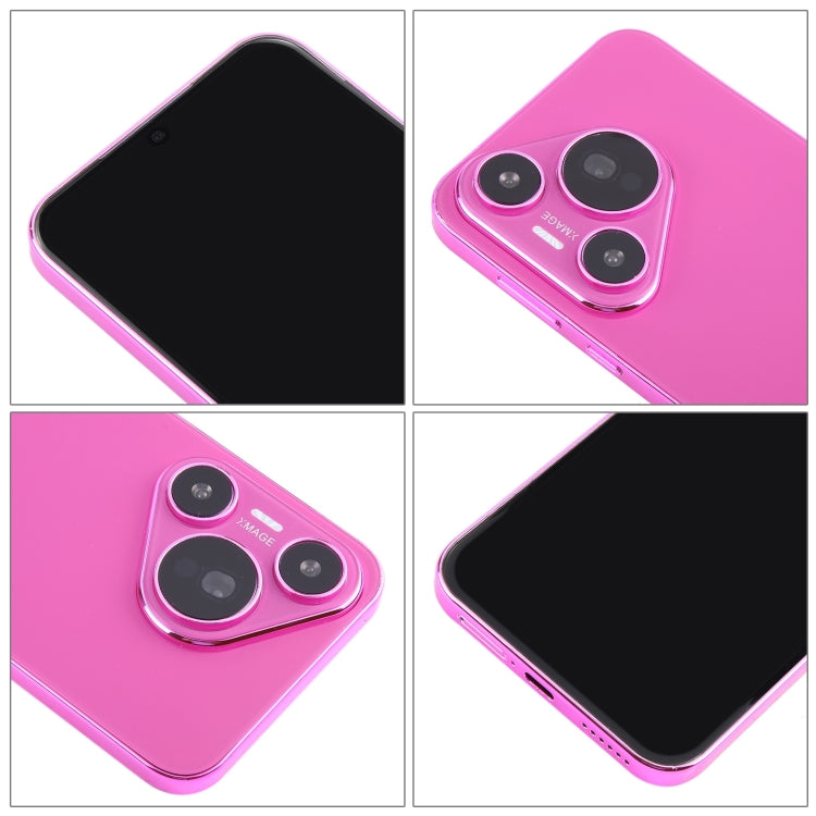 For Huawei Pura 70 Black Screen Non-Working Fake Dummy Display Model (Rose Red)