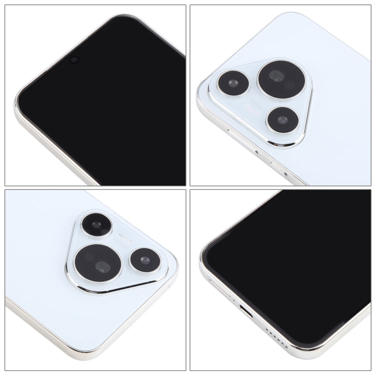 For Huawei Pura 70 Black Screen Non-Working Fake Dummy Display Model (White)