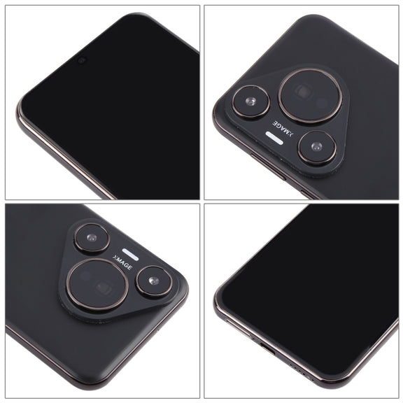 For Huawei Pura 70 Pro Black Screen Non-Working Fake Dummy Display Model (Black)