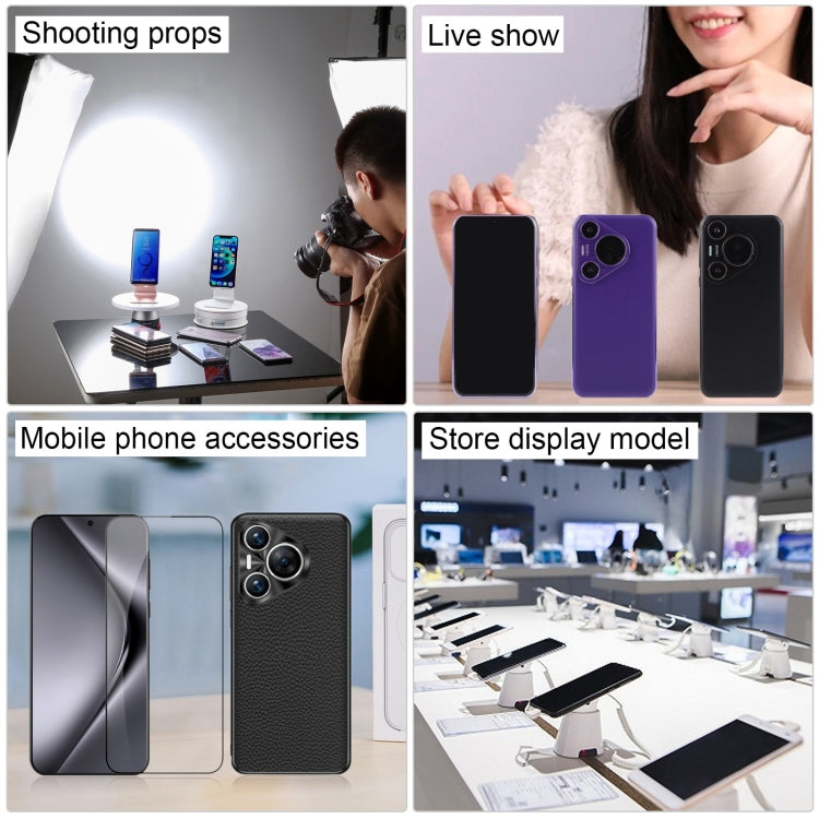 For Huawei Pura 70 Pro Black Screen Non-Working Fake Dummy Display Model (White)