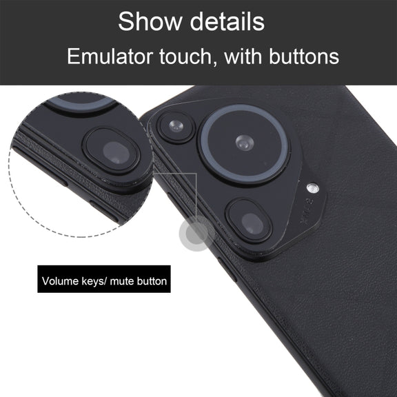 For Huawei Pura 70 Ultra Color Screen Non-Working Fake Dummy Display Model (Black)