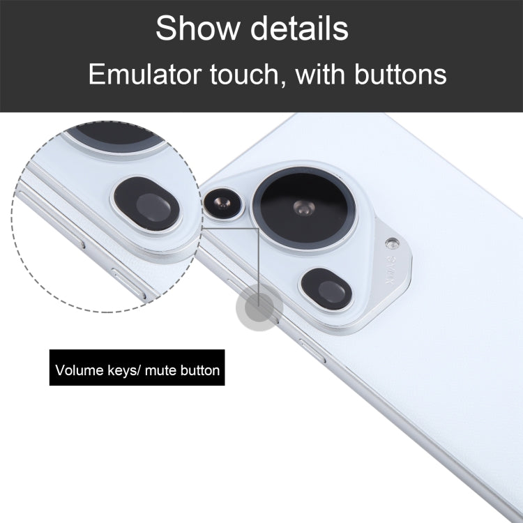 For Huawei Pura 70 Ultra Black Screen Non-Working Fake Dummy Display Model (White)