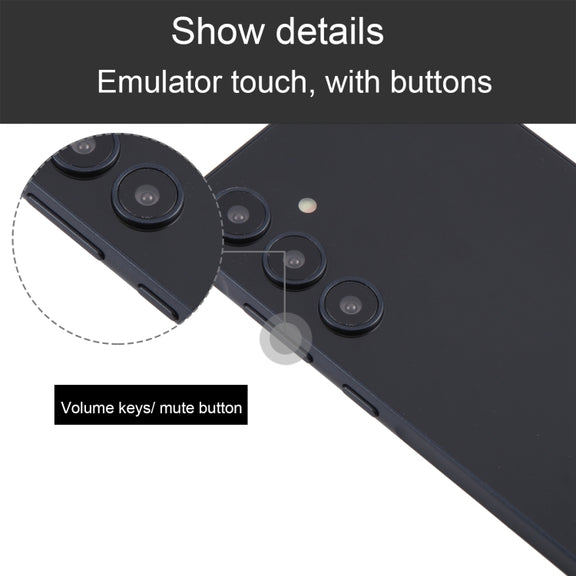 For Samsung Galaxy A55 5G Color Screen Non-Working Fake Dummy Display Model (Black)