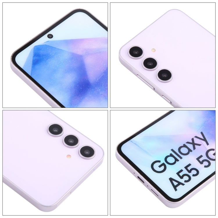 For Samsung Galaxy A55 5G Color Screen Non-Working Fake Dummy Display Model (Purple)