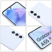 For Samsung Galaxy A55 5G Color Screen Non-Working Fake Dummy Display Model (White)