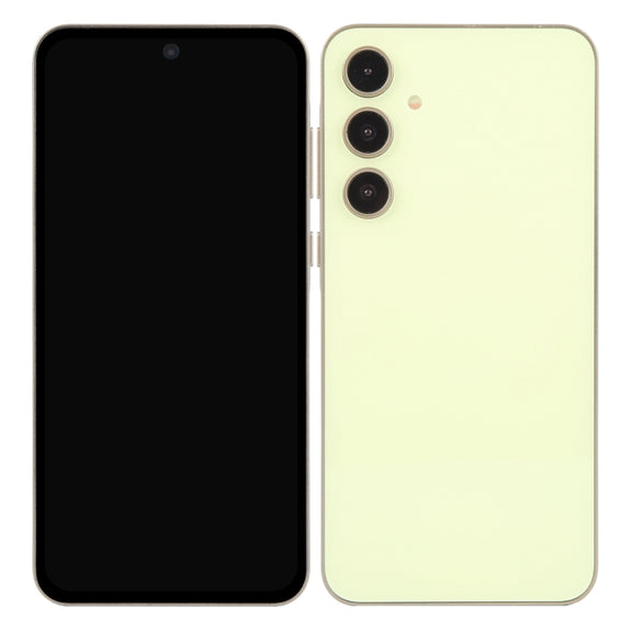 For Samsung Galaxy A55 5G Black Screen Non-Working Fake Dummy Display Model (Yellow)