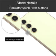 For Samsung Galaxy A55 5G Black Screen Non-Working Fake Dummy Display Model (Yellow)