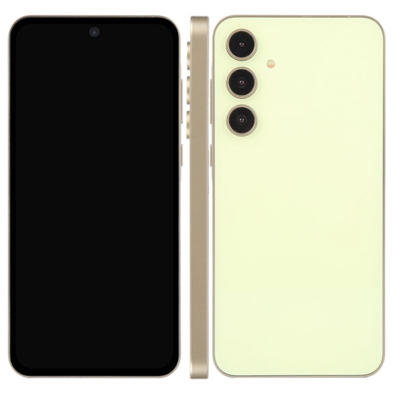For Samsung Galaxy A55 5G Black Screen Non-Working Fake Dummy Display Model (Yellow)