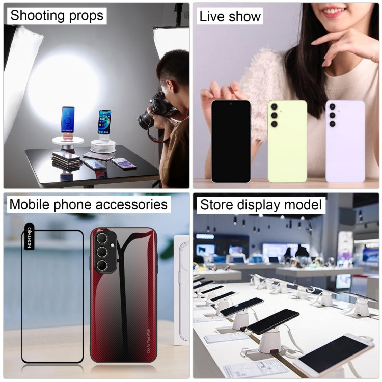 For Samsung Galaxy A55 5G Black Screen Non-Working Fake Dummy Display Model (Yellow)
