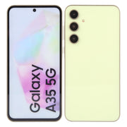 For Samsung Galaxy A35 5G Color Screen Non-Working Fake Dummy Display Model (Yellow)