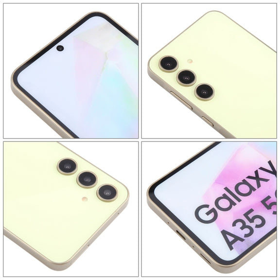 For Samsung Galaxy A35 5G Color Screen Non-Working Fake Dummy Display Model (Yellow)