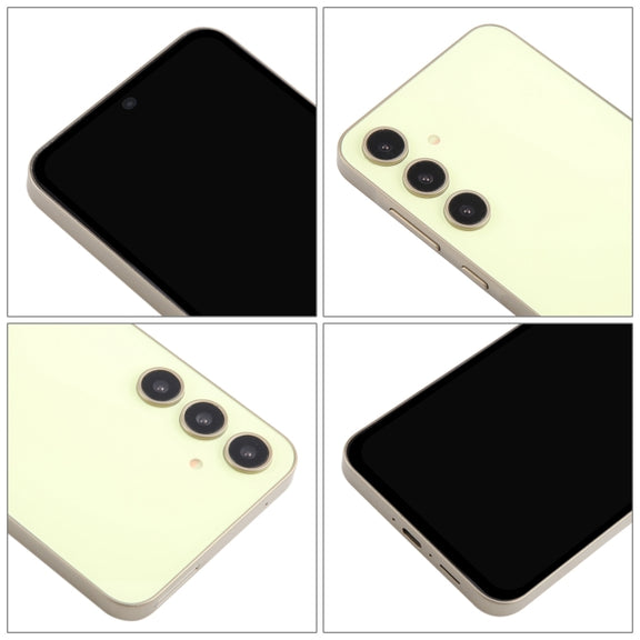 For Samsung Galaxy A35 5G Black Screen Non-Working Fake Dummy Display Model (Yellow)