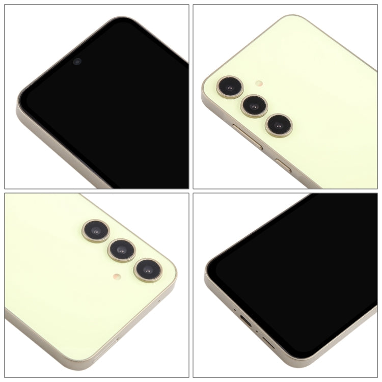 For Samsung Galaxy A35 5G Black Screen Non-Working Fake Dummy Display Model (Yellow)