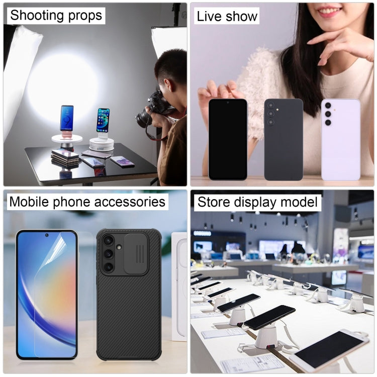 For Samsung Galaxy A35 5G Black Screen Non-Working Fake Dummy Display Model (White)
