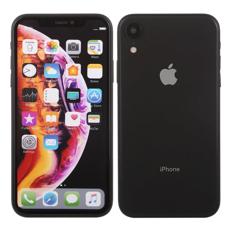 For iPhone XR Color Screen Non-Working Fake Dummy Display Model (Black)