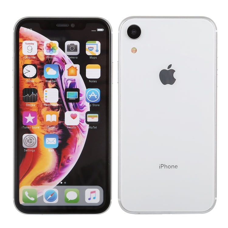 For iPhone XR Color Screen Non-Working Fake Dummy Display Model (White)