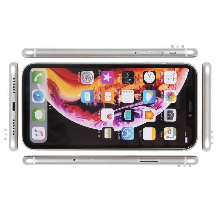 For iPhone XR Color Screen Non-Working Fake Dummy Display Model (White)