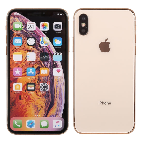 For iPhone XS Color Screen Non-Working Fake Dummy Display Model (Gold)