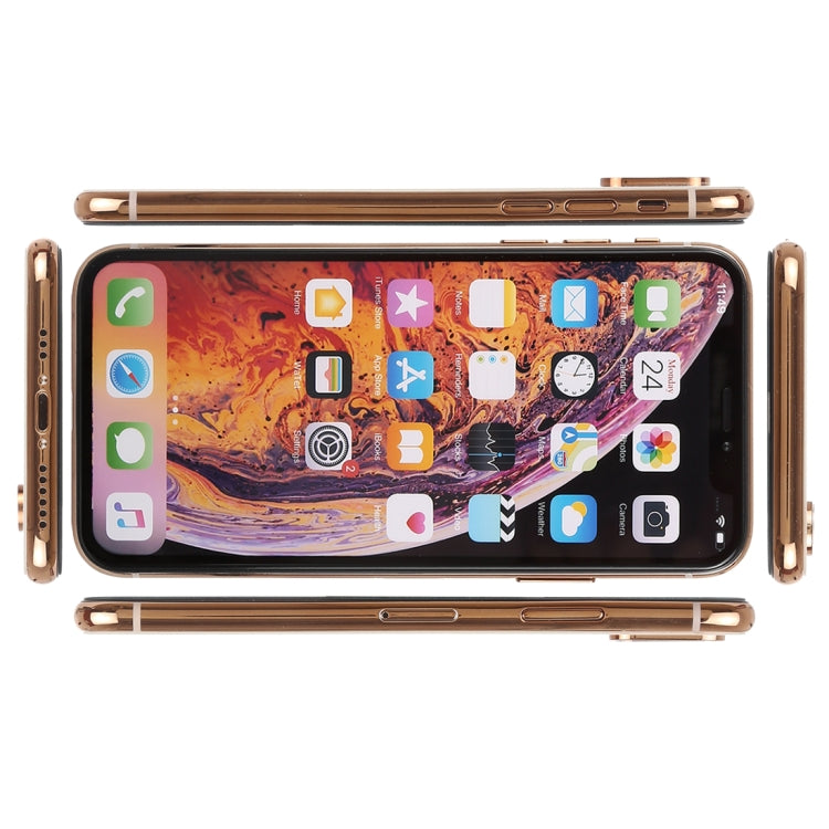 For iPhone XS Color Screen Non-Working Fake Dummy Display Model (Gold)