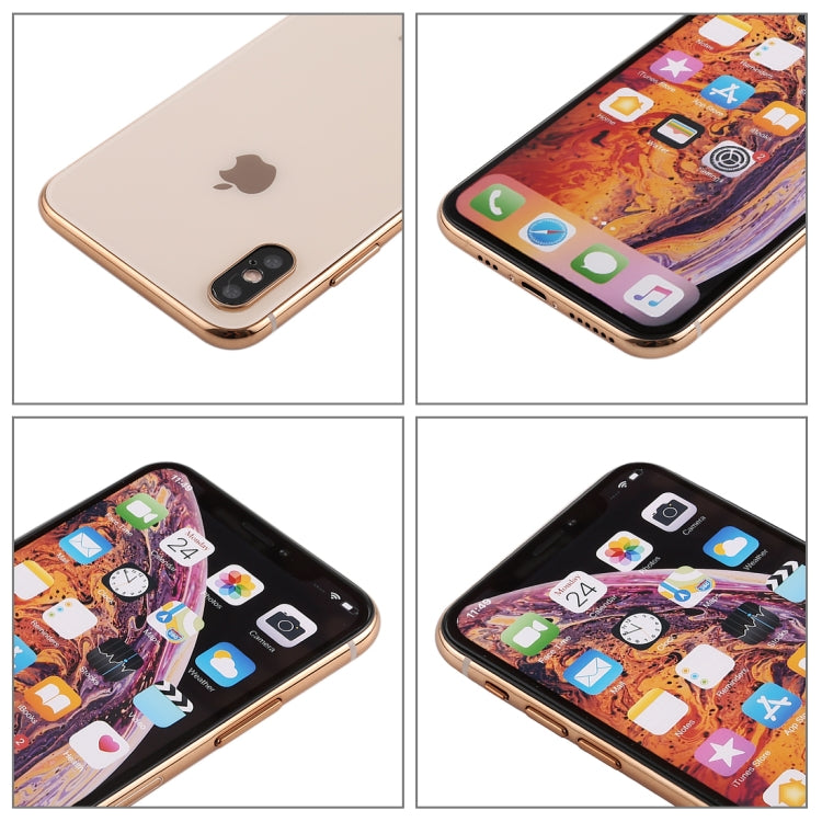 For iPhone XS Color Screen Non-Working Fake Dummy Display Model (Gold)