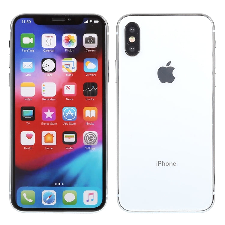 For iPhone XS Color Screen Non-Working Fake Dummy Display Model (White)