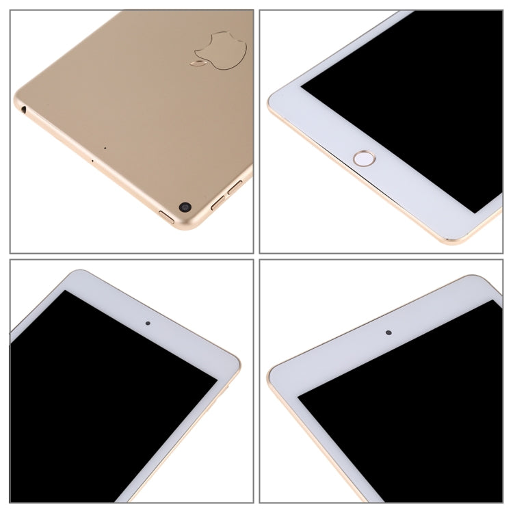 For iPad Mini 5 Black Screen Non-Working Fake Dummy Display Model (Gold)