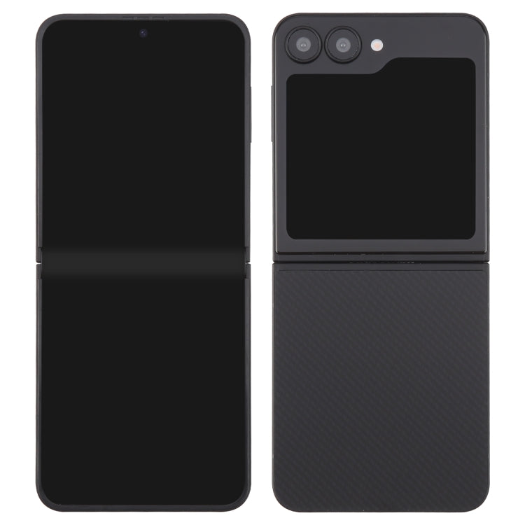For Samsung Galaxy Z Flip6 Black Screen Non-Working Fake Dummy Display Model (Black)