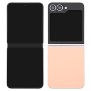For Samsung Galaxy Z Flip6 Black Screen Non-Working Fake Dummy Display Model (Pink)
