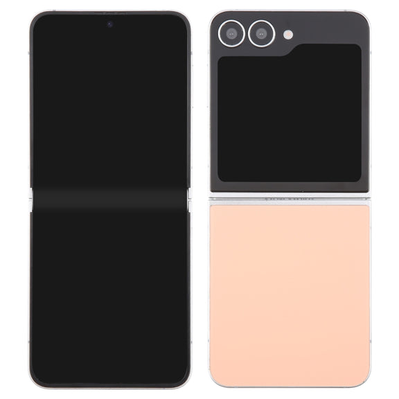 For Samsung Galaxy Z Flip6 Black Screen Non-Working Fake Dummy Display Model (Pink)