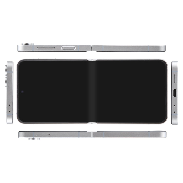 For Samsung Galaxy Z Flip6 Black Screen Non-Working Fake Dummy Display Model (Pink)