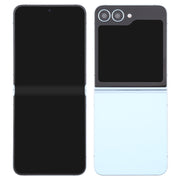 For Samsung Galaxy Z Flip6 Black Screen Non-Working Fake Dummy Display Model (Blue)