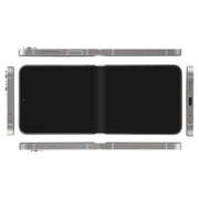 For Samsung Galaxy Z Flip6 Black Screen Non-Working Fake Dummy Display Model (Silver)