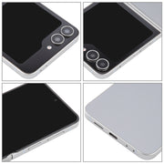 For Samsung Galaxy Z Flip6 Black Screen Non-Working Fake Dummy Display Model (Silver)