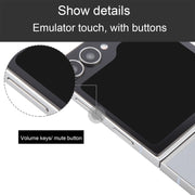 For Samsung Galaxy Z Flip6 Black Screen Non-Working Fake Dummy Display Model (Silver)