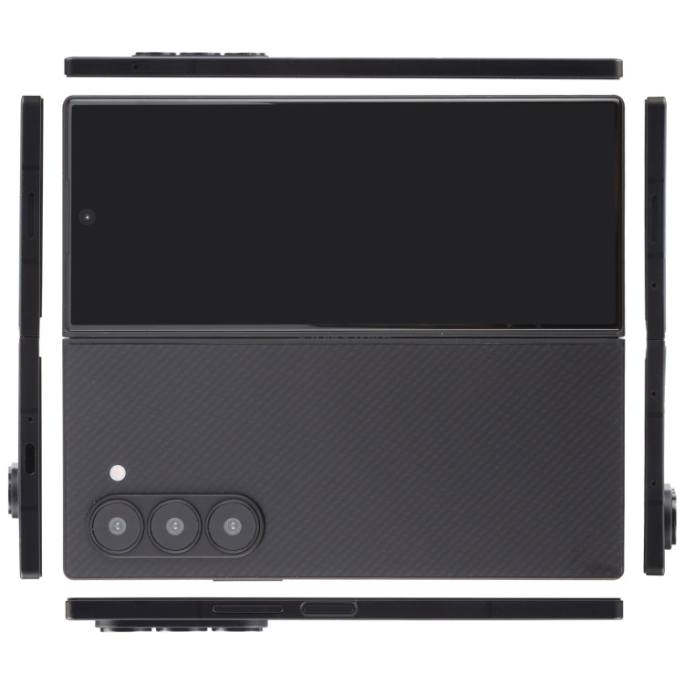 For Samsung Galaxy Z Fold6 Black Screen Non-Working Fake Dummy Display Model (Black)