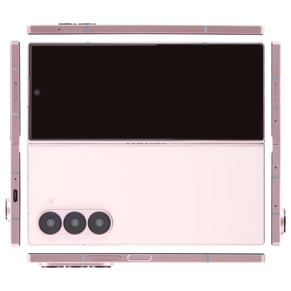 For Samsung Galaxy Z Fold6 Black Screen Non-Working Fake Dummy Display Model (Pink)