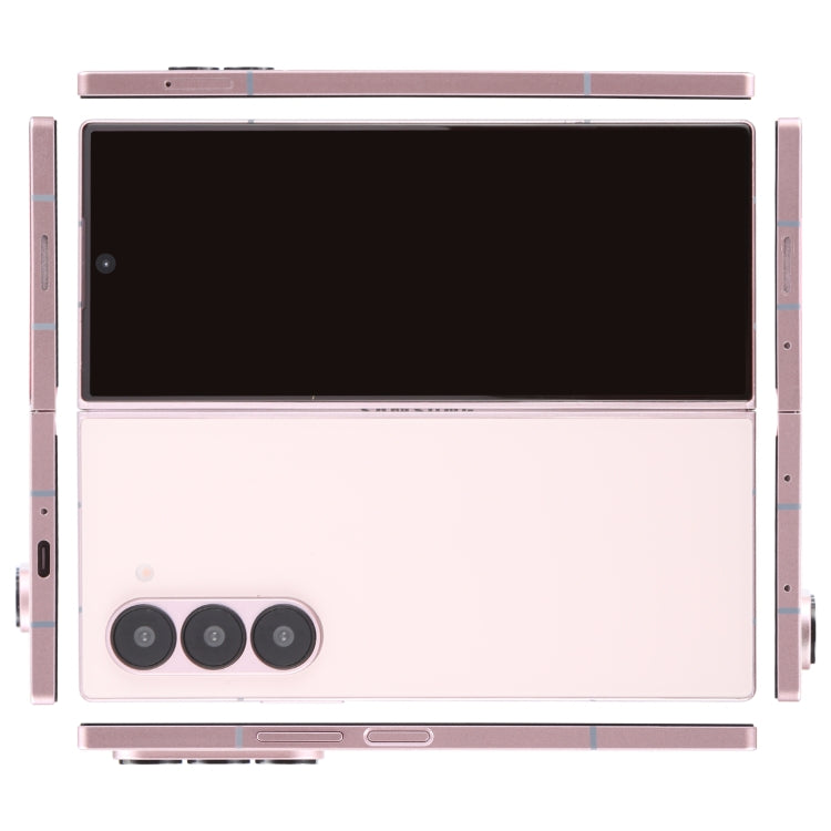 For Samsung Galaxy Z Fold6 Black Screen Non-Working Fake Dummy Display Model (Pink)