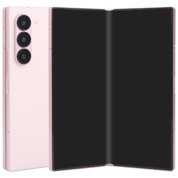 For Samsung Galaxy Z Fold6 Black Screen Non-Working Fake Dummy Display Model (Pink)