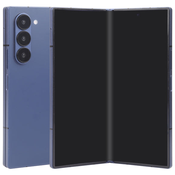 For Samsung Galaxy Z Fold6 Black Screen Non-Working Fake Dummy Display Model (Blue)