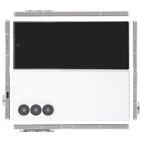 For Samsung Galaxy Z Fold6 Black Screen Non-Working Fake Dummy Display Model (White)