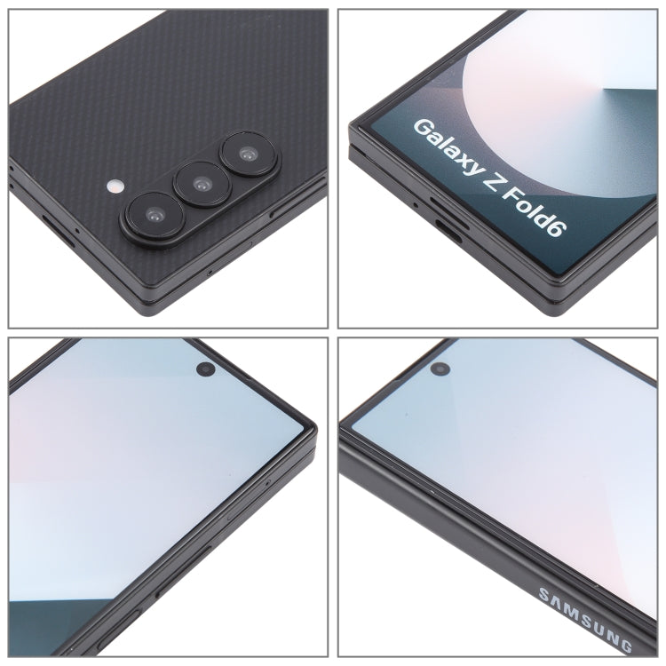 For Samsung Galaxy Z Fold6 Color Screen Non-Working Fake Dummy Display Model (Black)
