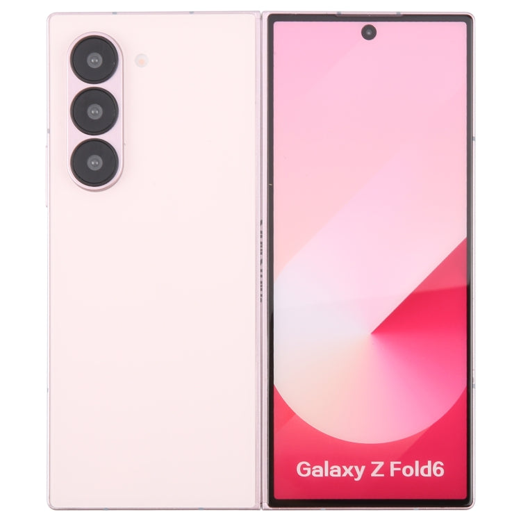For Samsung Galaxy Z Fold6 Color Screen Non-Working Fake Dummy Display Model (Pink)