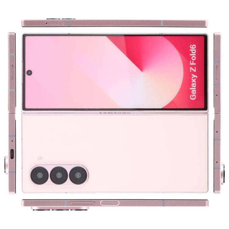 For Samsung Galaxy Z Fold6 Color Screen Non-Working Fake Dummy Display Model (Pink)