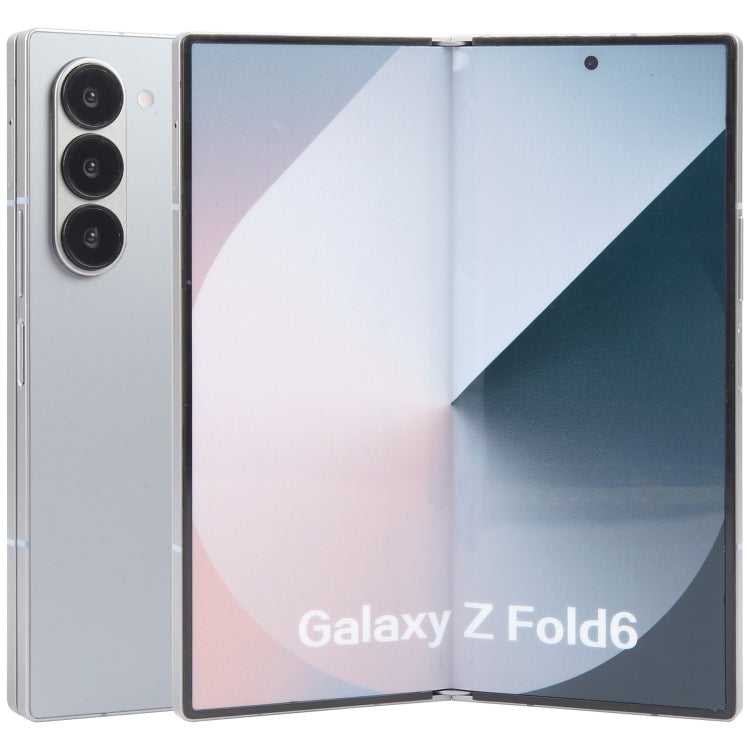 For Samsung Galaxy Z Fold6 Color Screen Non-Working Fake Dummy Display Model (Silver)