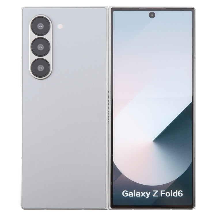 For Samsung Galaxy Z Fold6 Color Screen Non-Working Fake Dummy Display Model (Silver)