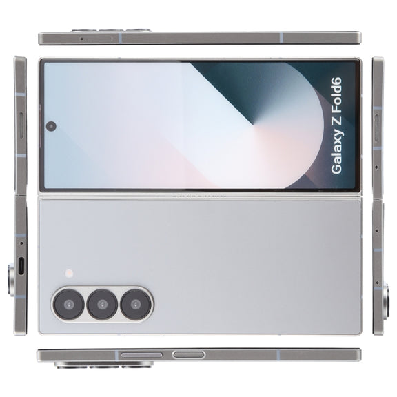 For Samsung Galaxy Z Fold6 Color Screen Non-Working Fake Dummy Display Model (Silver)