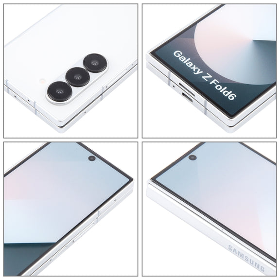 For Samsung Galaxy Z Fold6 Color Screen Non-Working Fake Dummy Display Model (White)