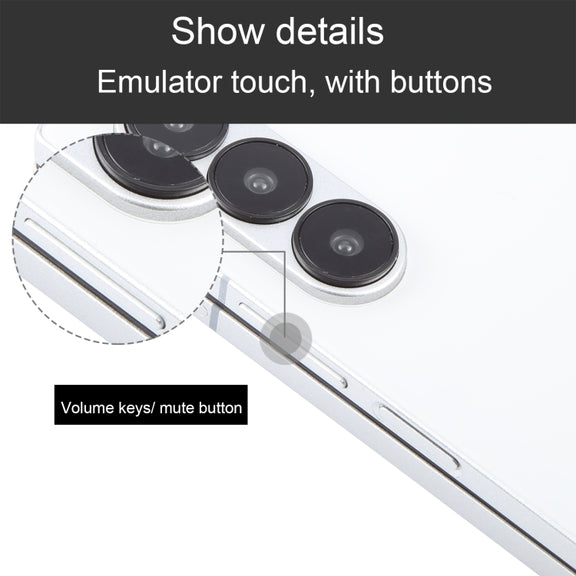 For Samsung Galaxy Z Fold6 Color Screen Non-Working Fake Dummy Display Model (White)