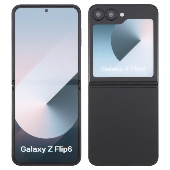 For Samsung Galaxy Z Flip6 Color Screen Non-Working Fake Dummy Display Model (Black)