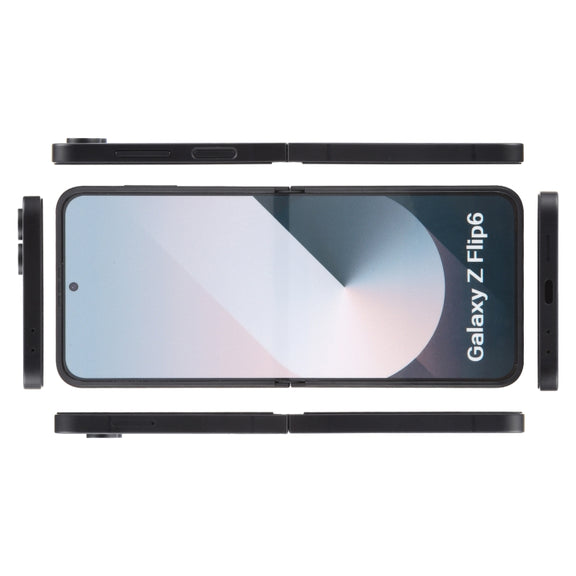 For Samsung Galaxy Z Flip6 Color Screen Non-Working Fake Dummy Display Model (Black)